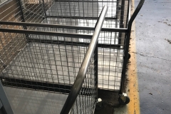 Steel Trolley with Caged Sides