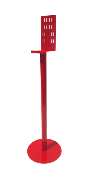 Hand Sanitiser Stand no background